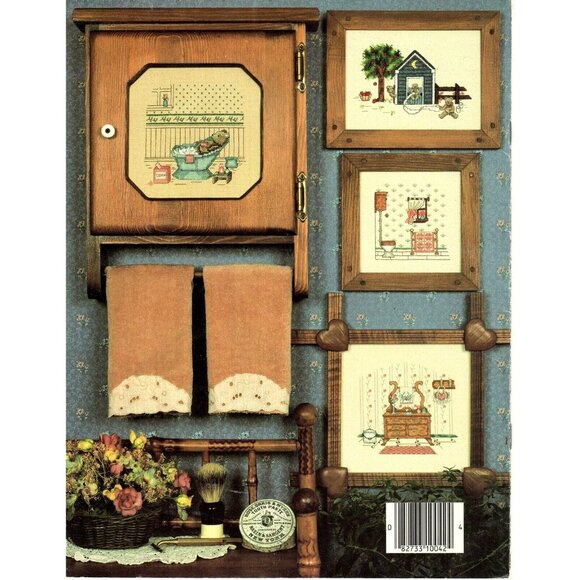 Canterbury Designs Its Potty Time no 1 Vintage Counted Cross Stitch Patterns - Picture 2 of 2